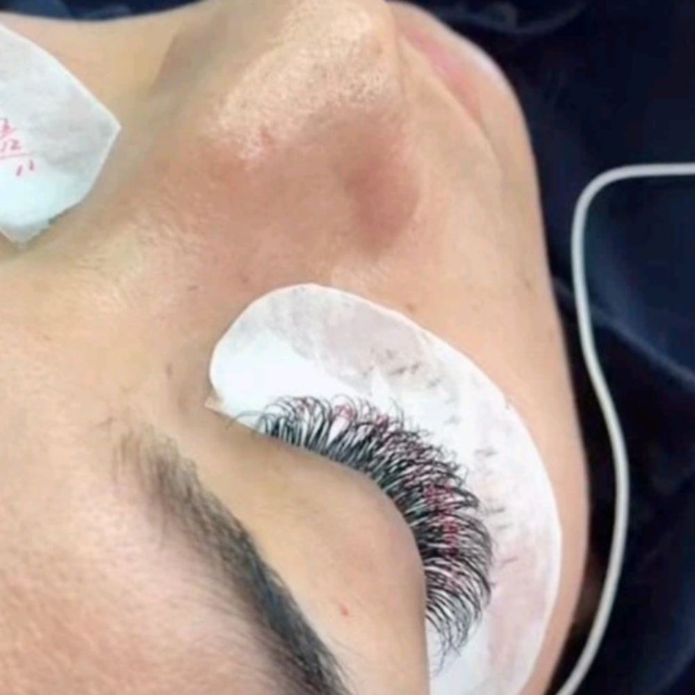 New Under Eye Patches for Eyelash Extensions - 50 Pairs in a package Pink